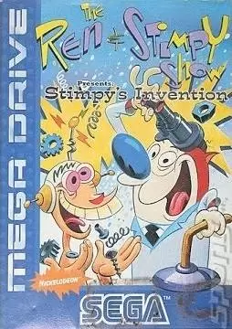 Jeux SEGA Mega Drive - The Ren & Stimpy Show Presents: Stimpy\'s Invention