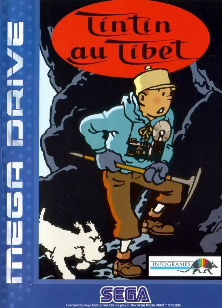 Sega Genesis Games - Tintin au Tibet