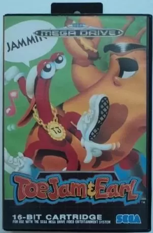 Sega Genesis Games - Toe Jam & Earl