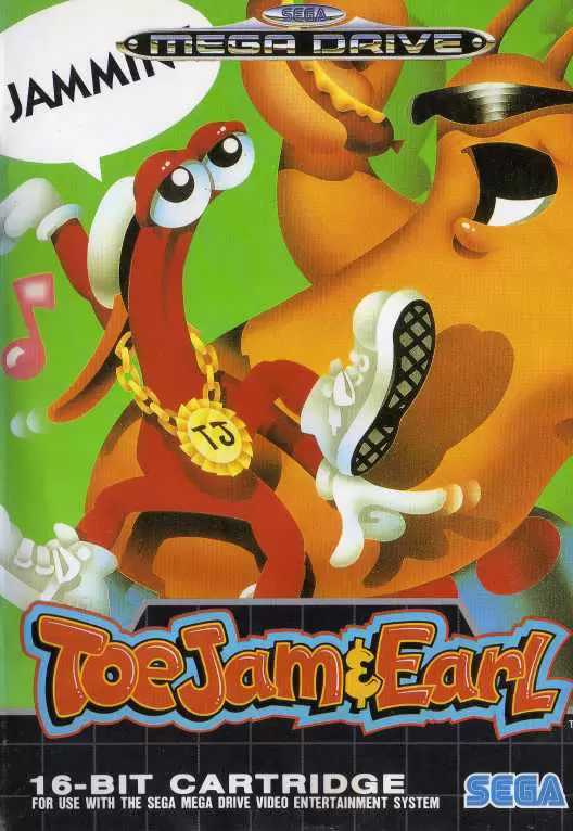 Jeux SEGA Mega Drive - ToeJam & Earl