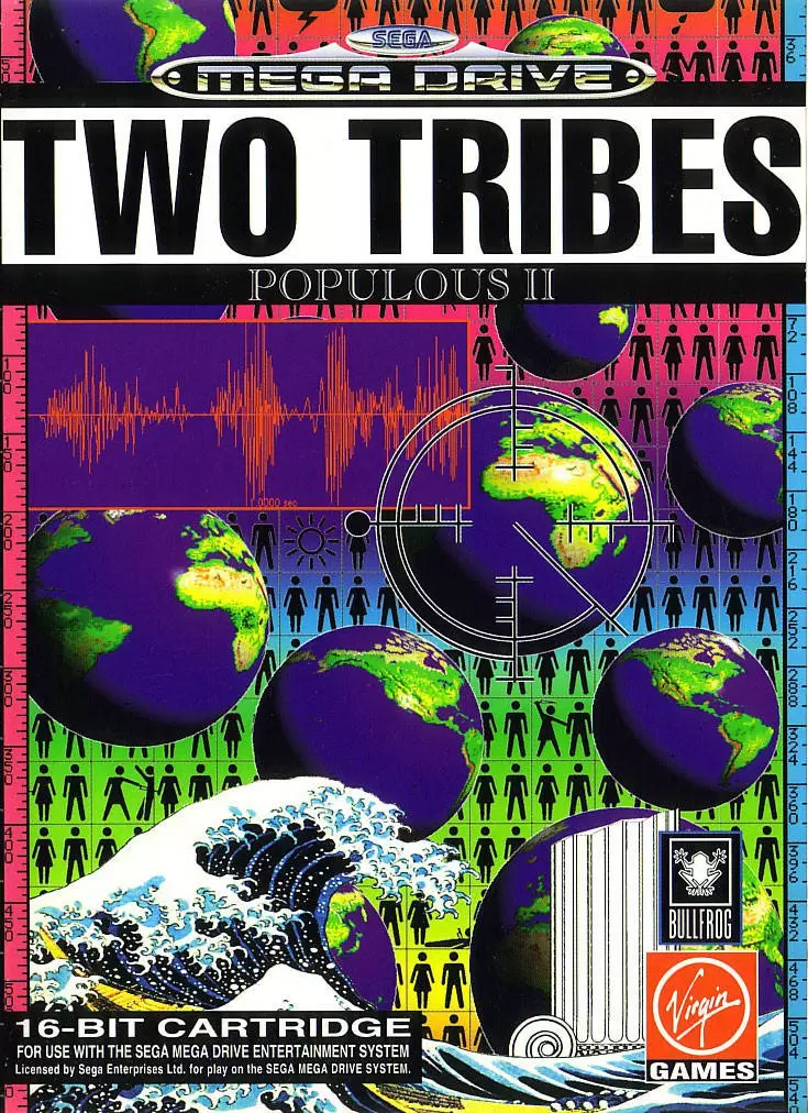 Jeux SEGA Mega Drive - Two Tribes: Populous II