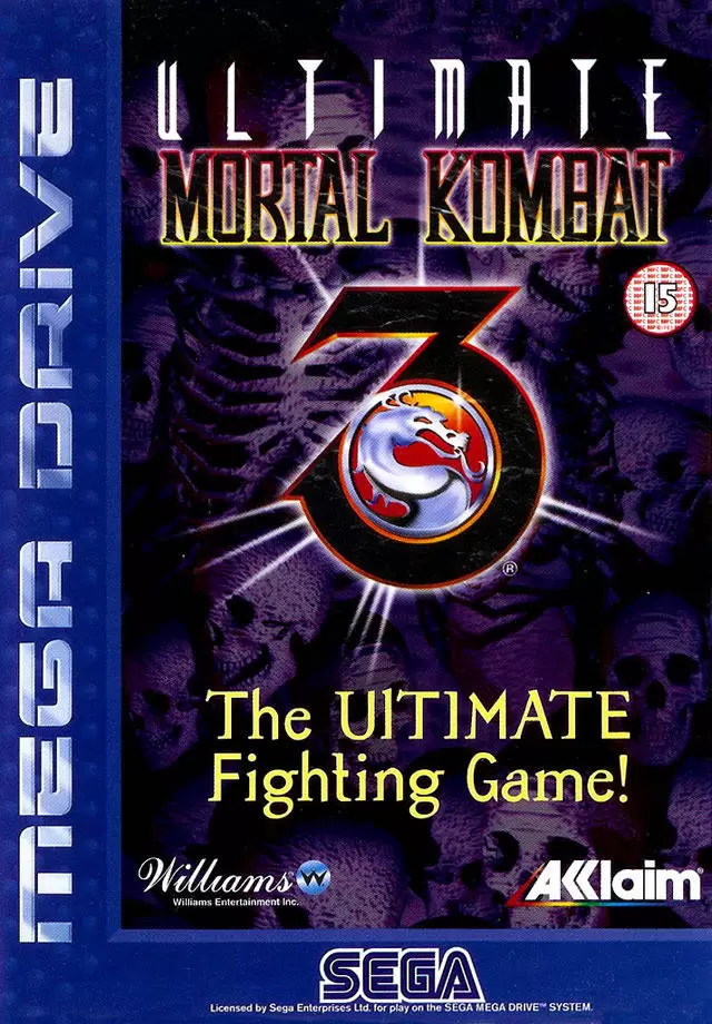 Sega Genesis Games - Ultimate Mortal Kombat 3