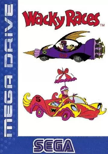 Jeux SEGA Mega Drive - Wacky Races
