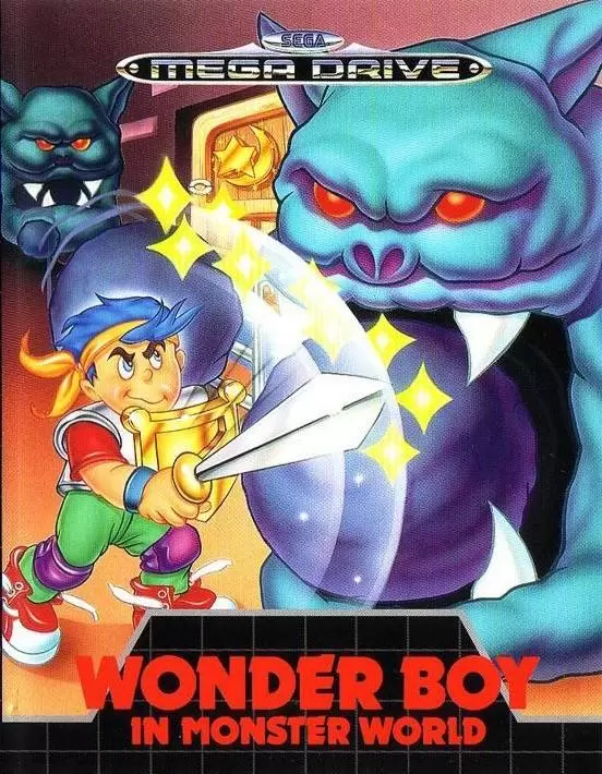Jeux SEGA Mega Drive - Wonder Boy in Monster World