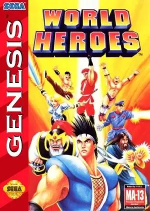 Sega Genesis Games - World Heroes