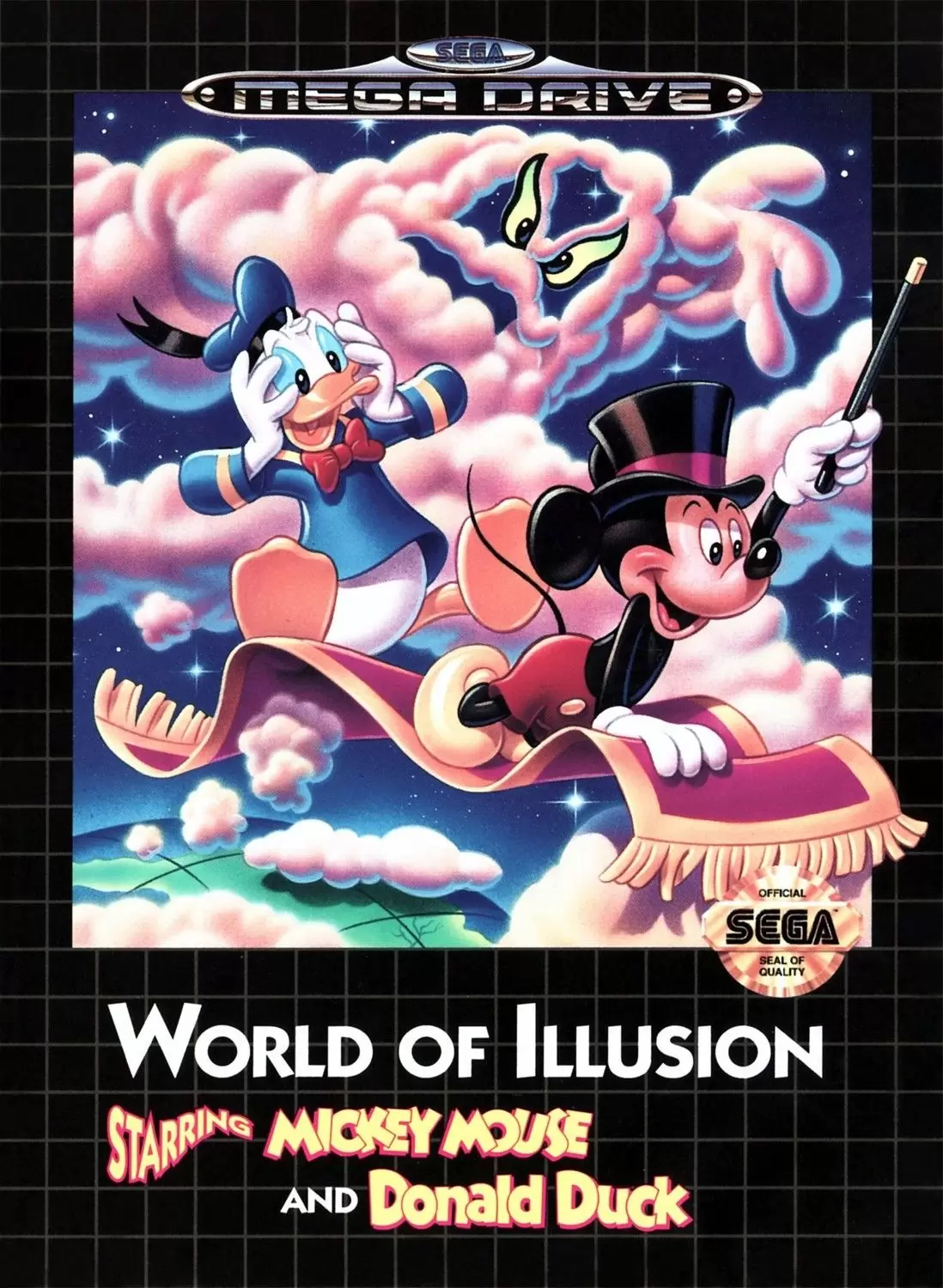 Jeux SEGA Mega Drive - World of Illusion Starring Mickey Mouse and Donald Duck
