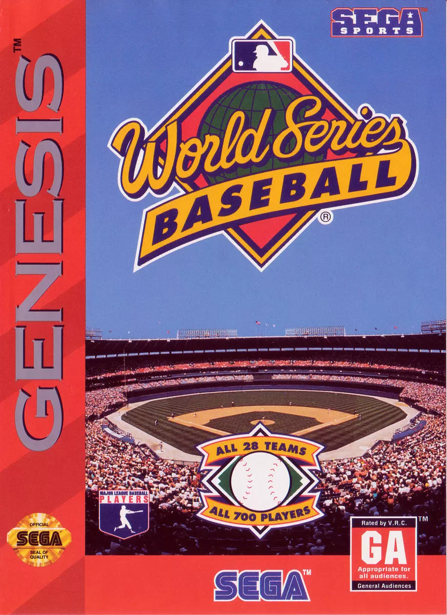 Jeux SEGA Mega Drive - World Series Baseball