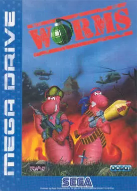 Jeux SEGA Mega Drive - Worms