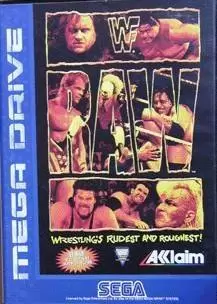 Jeux SEGA Mega Drive - WWF Raw lucha libre
