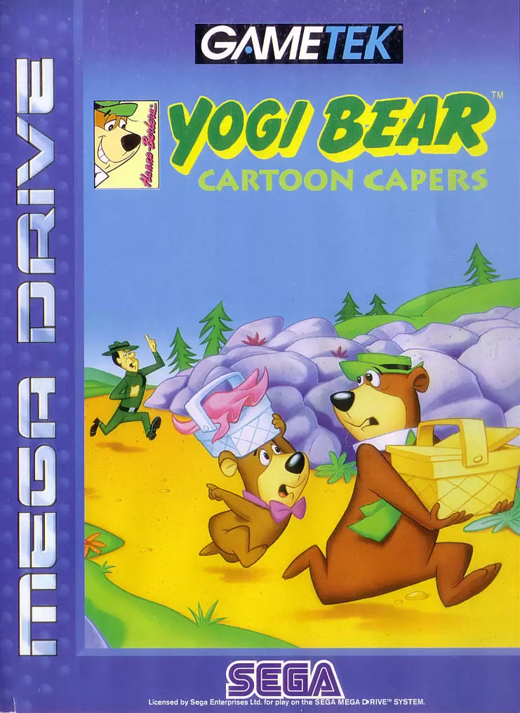 Sega Genesis Games - Yogi Bear: Cartoon Capers