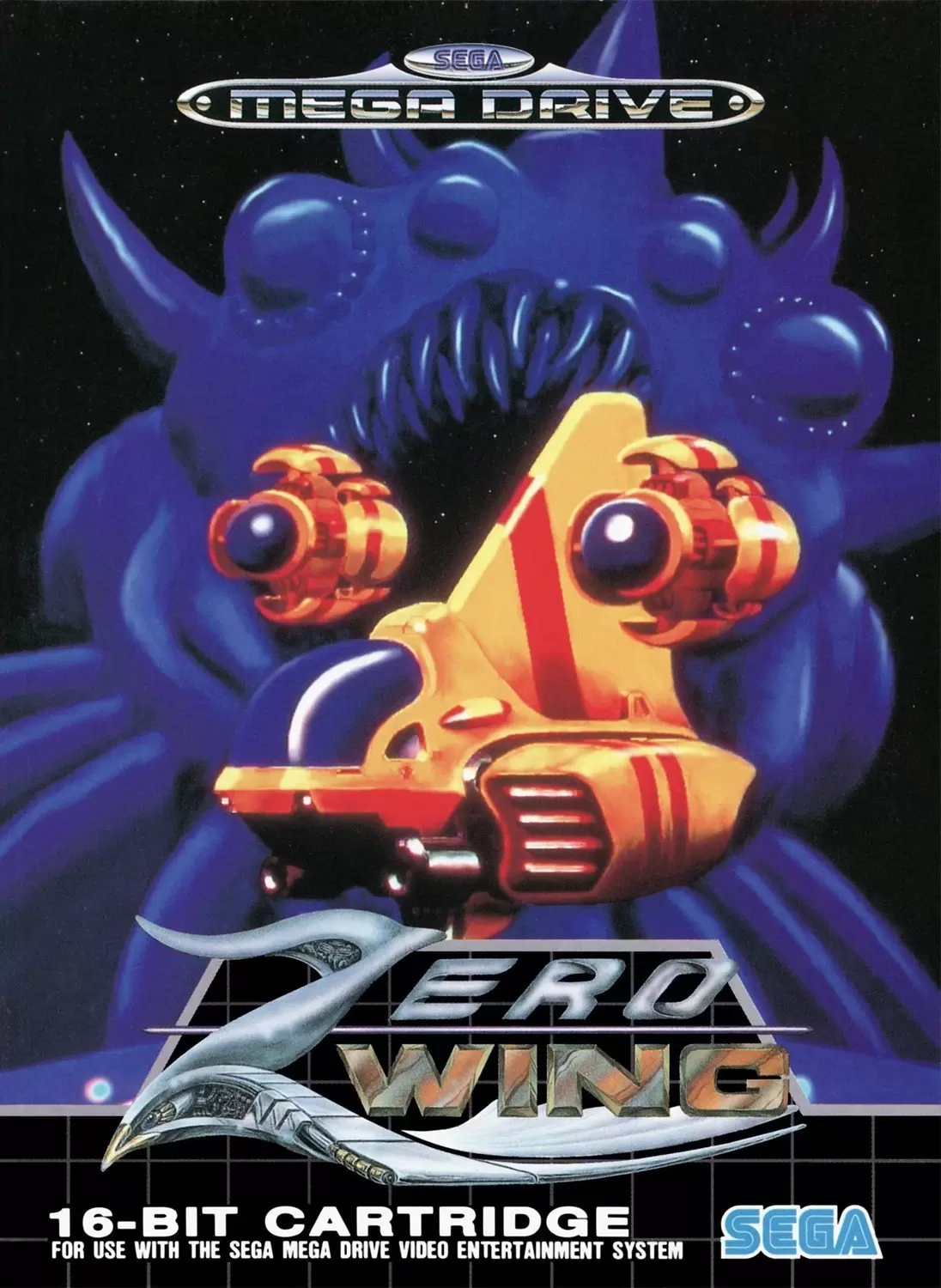 JAP - Japanese Mega Drive Games - Zero Wing