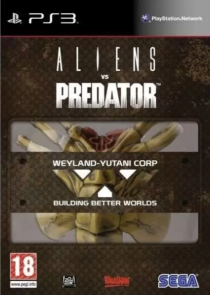 Jeux PS3 - Aliens vs. Predator (Hunter Edition)