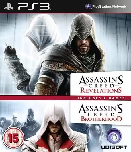 PS3 Games - Assassin\'s Creed Brotherhood and Revelations - Double Pack