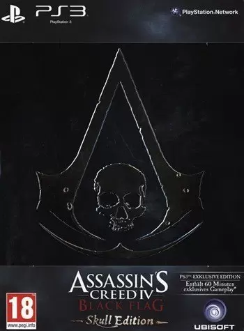 PS3 Games - Assassin\'s Creed IV: Black Flag Skull Edition