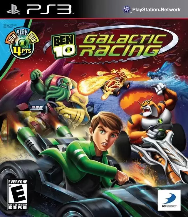 PS3 Games - Ben 10: Galactic Racing