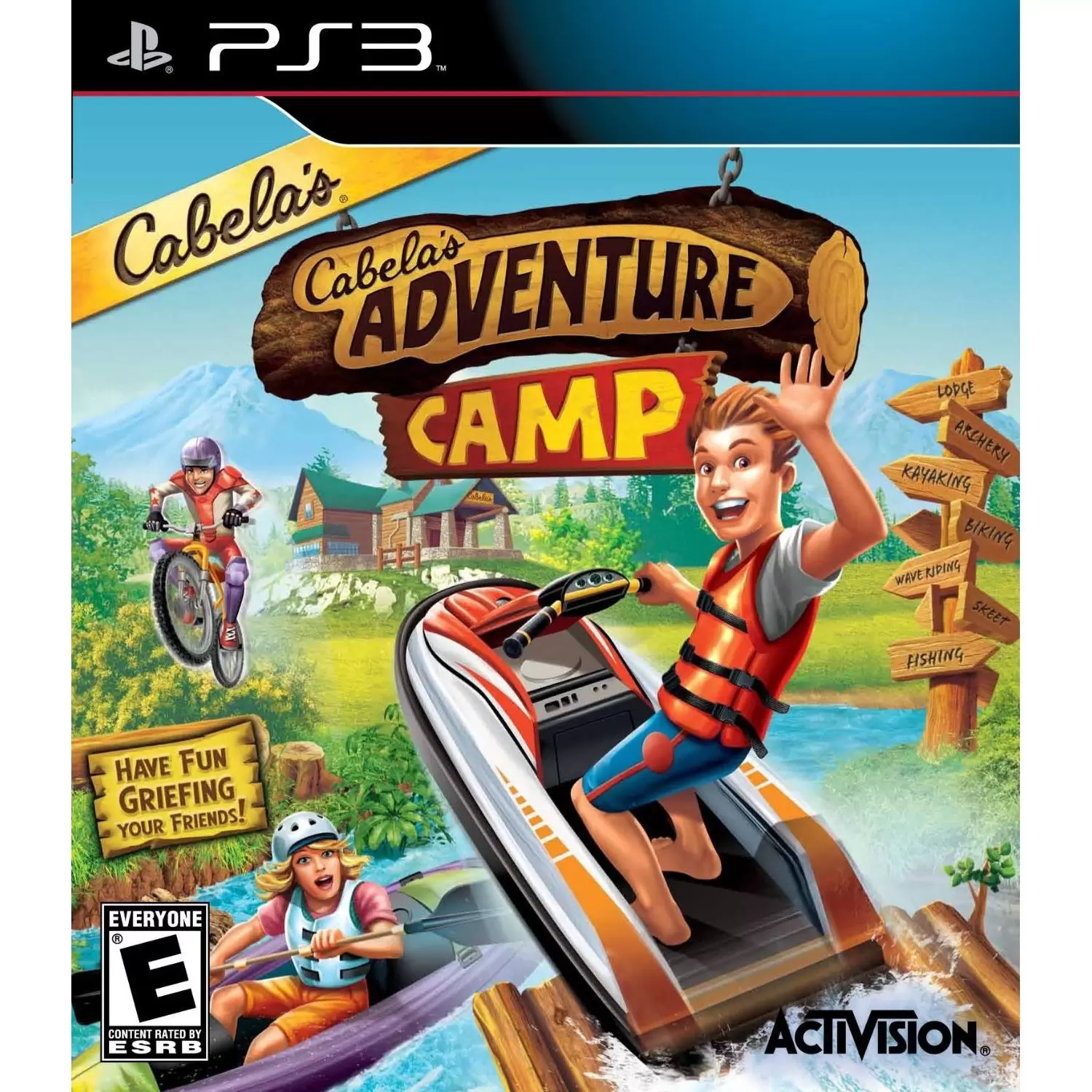 Jeux PS3 - Cabela\'s Adventure Camp