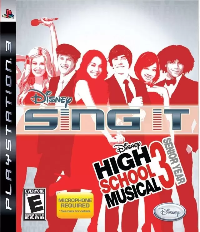 PS3 Games - Disney Sing It: High School Musical 3: Senior Year