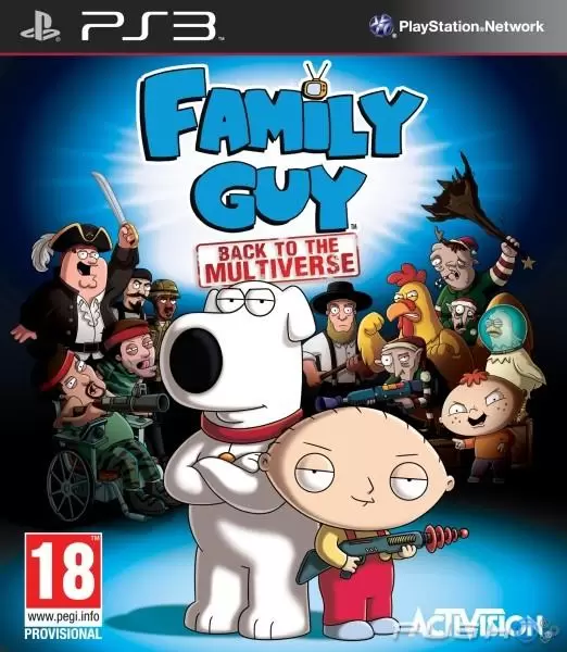 PS3 Games - Family Guy: Back to the Multiverse