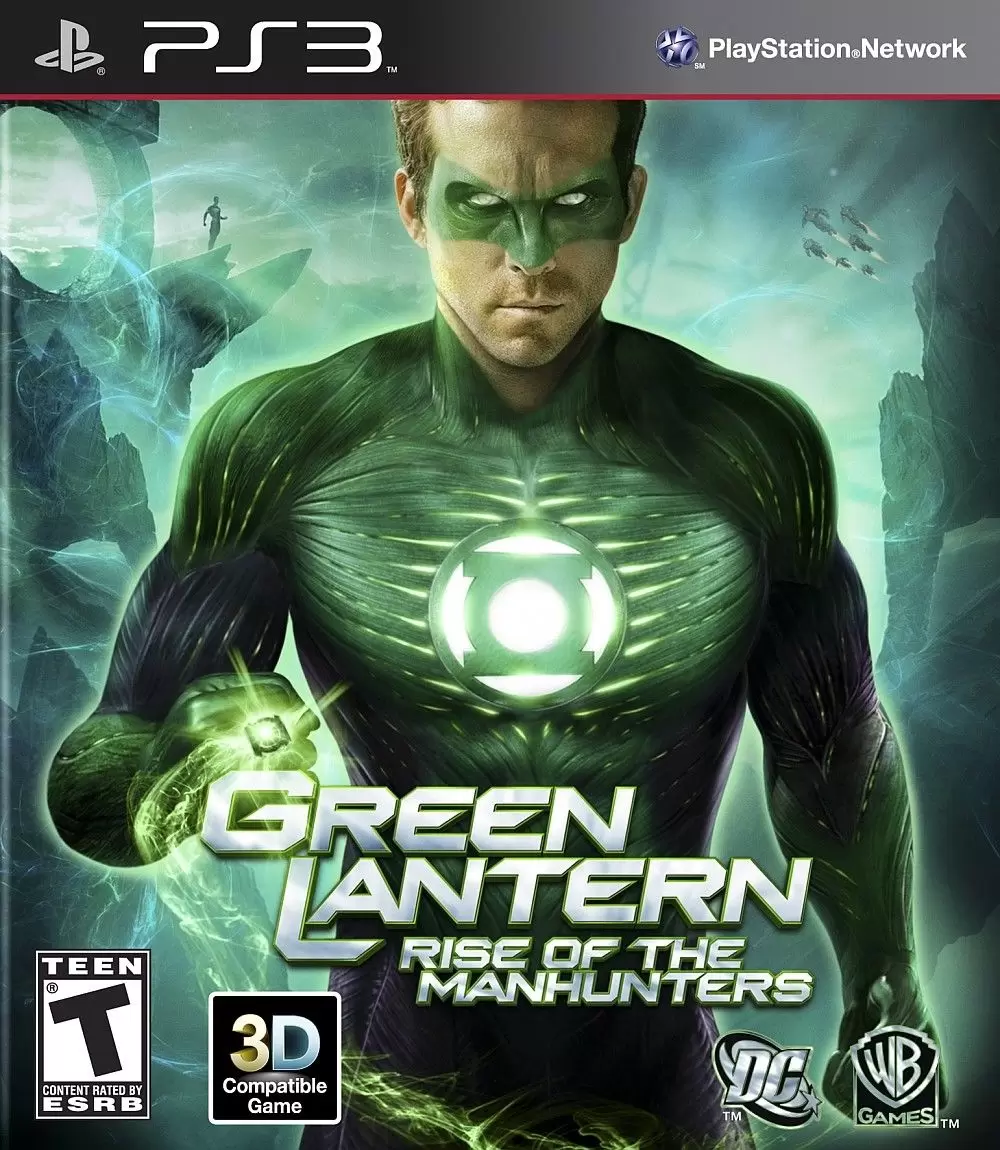Jeux PS3 - Green Lantern: Rise Of The Manhunters