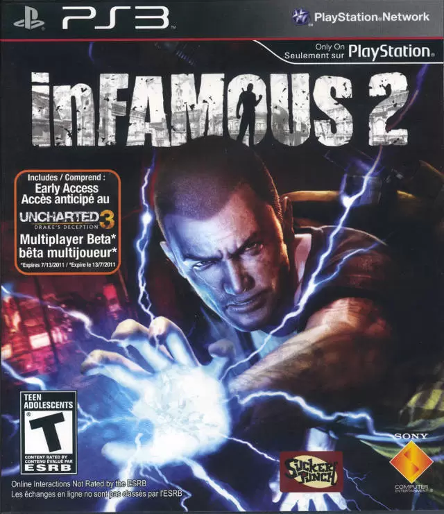PS3 Games - inFamous 2 - Special Edition