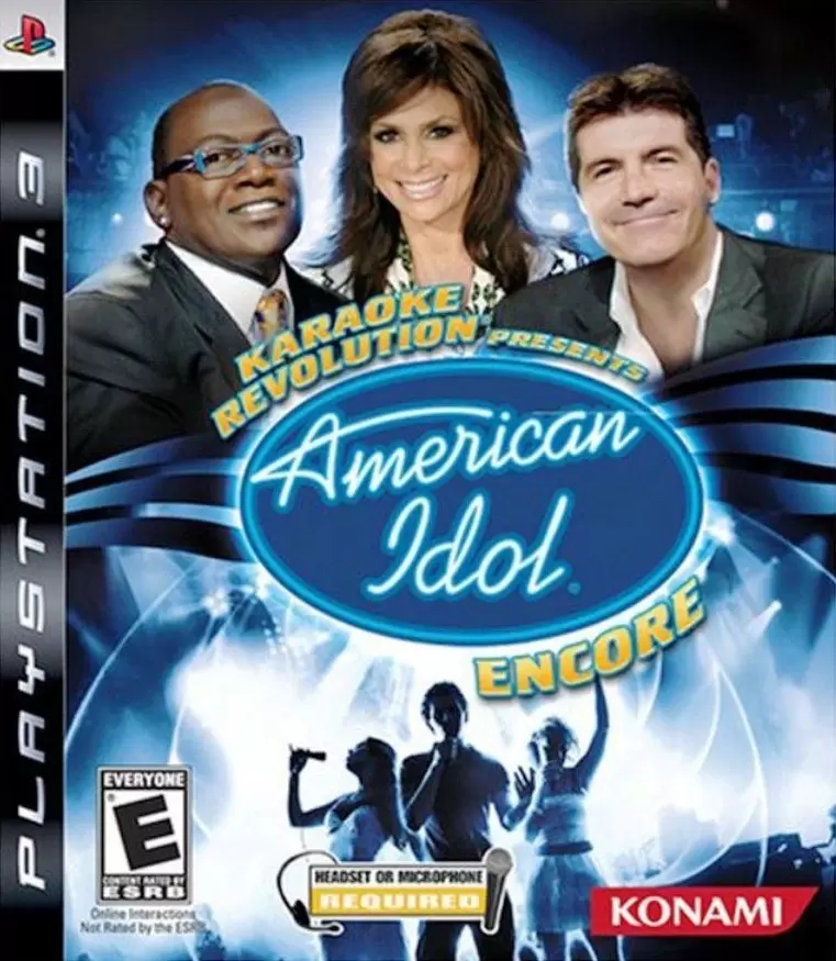 PS3 Games - Karaoke Revolution Presents: American Idol Encore