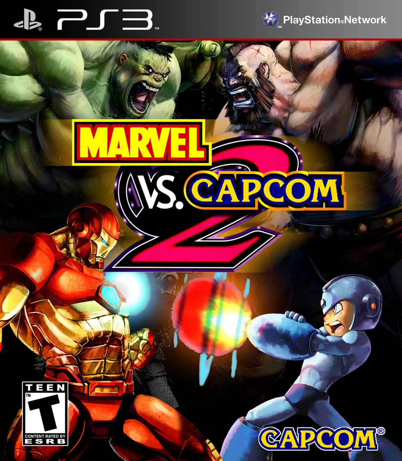Jeux PS3 - Marvel vs. Capcom 2: New Age of Heroes