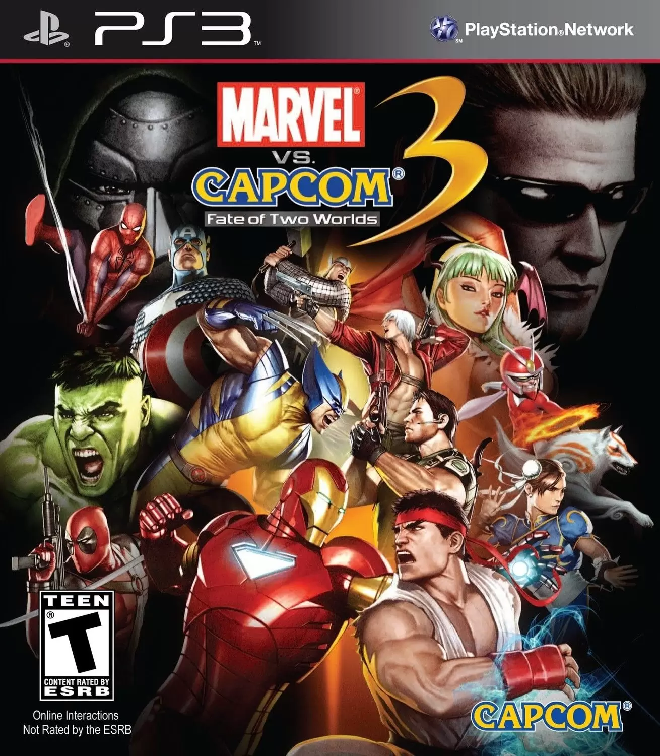 PS3 Games - Marvel vs. Capcom 3: Fate of Two Worlds