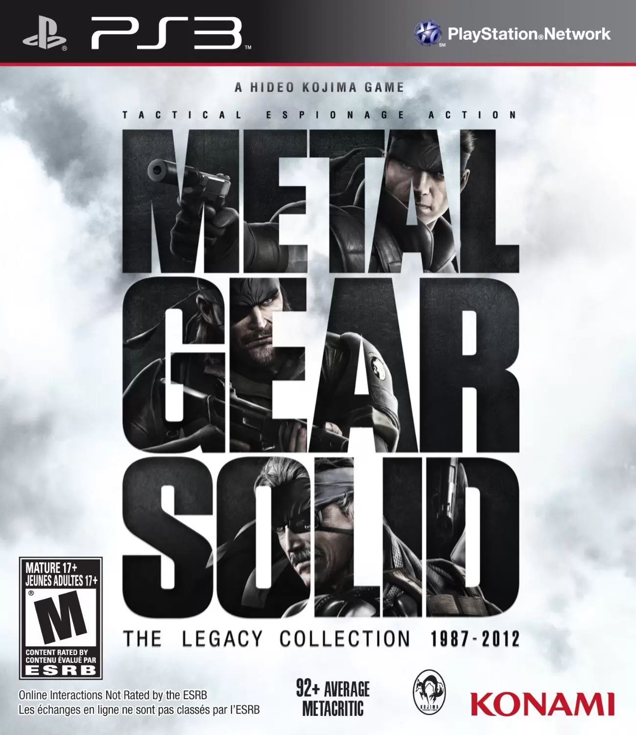 Jeux PS3 - Metal Gear Solid: The Legacy Collection
