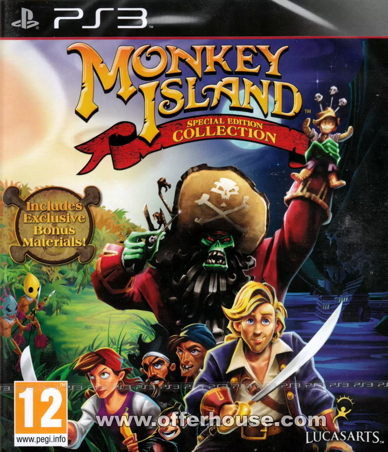 Jeux PS3 - Monkey Island Special Edition Collection