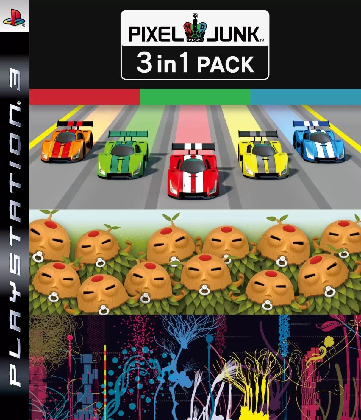 Jeux PS3 - PixelJunk 3 in 1 Pack