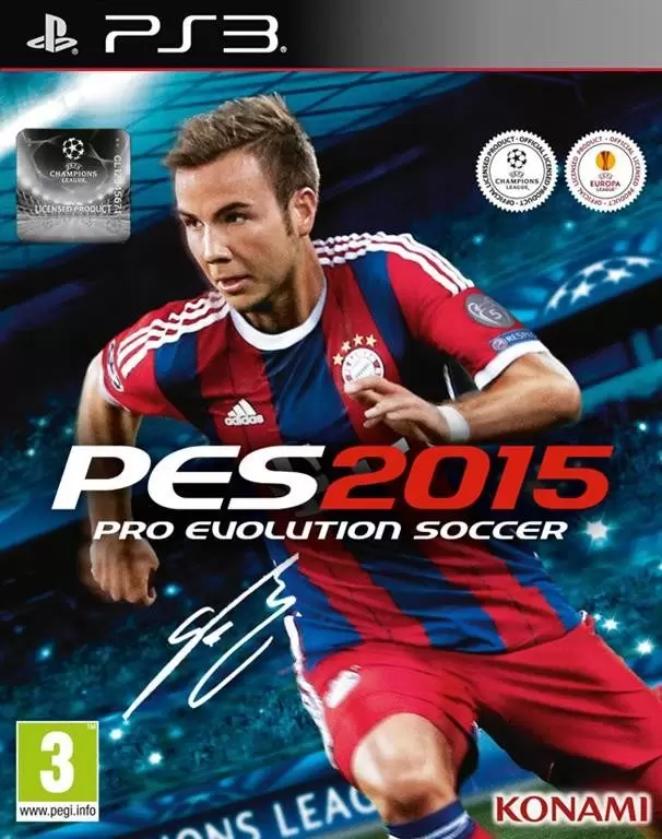 Jeux PS3 - Pro Evolution Soccer 2015