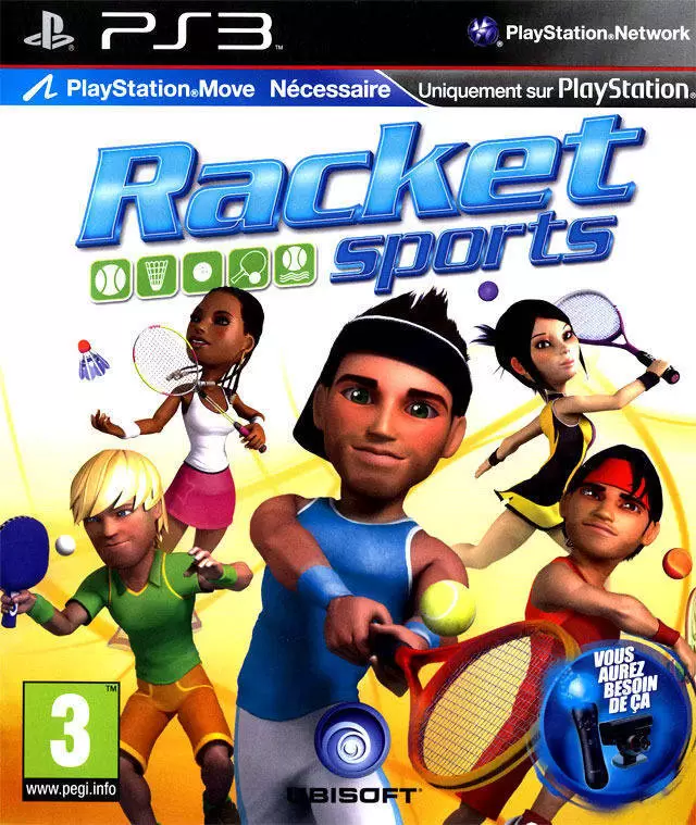 Jeux PS3 - Racket Sports