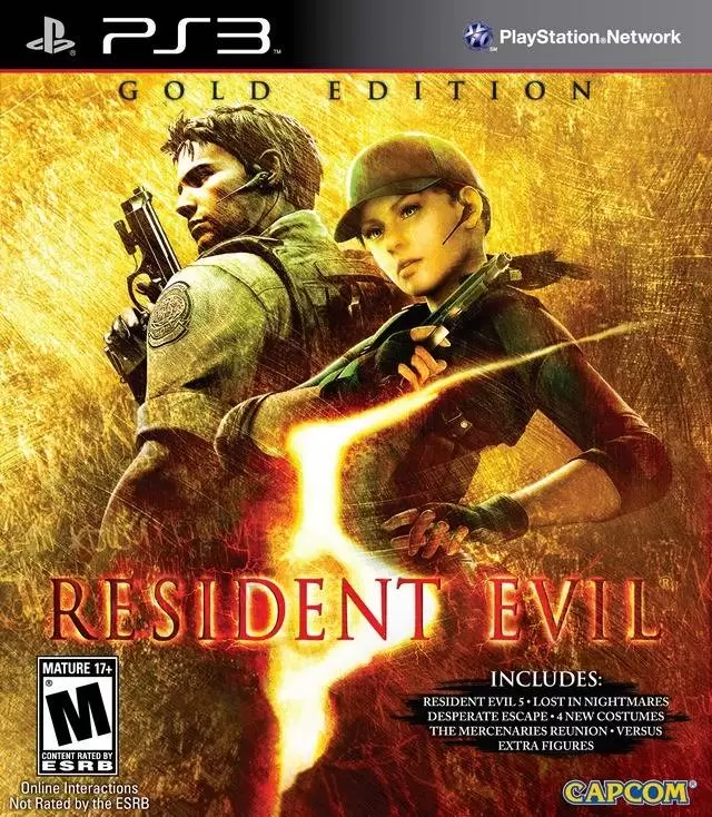 PS3 Games - Resident Evil 5: Gold Edition