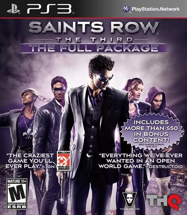 PS3 Games - Saints Row: The Third The Full Package