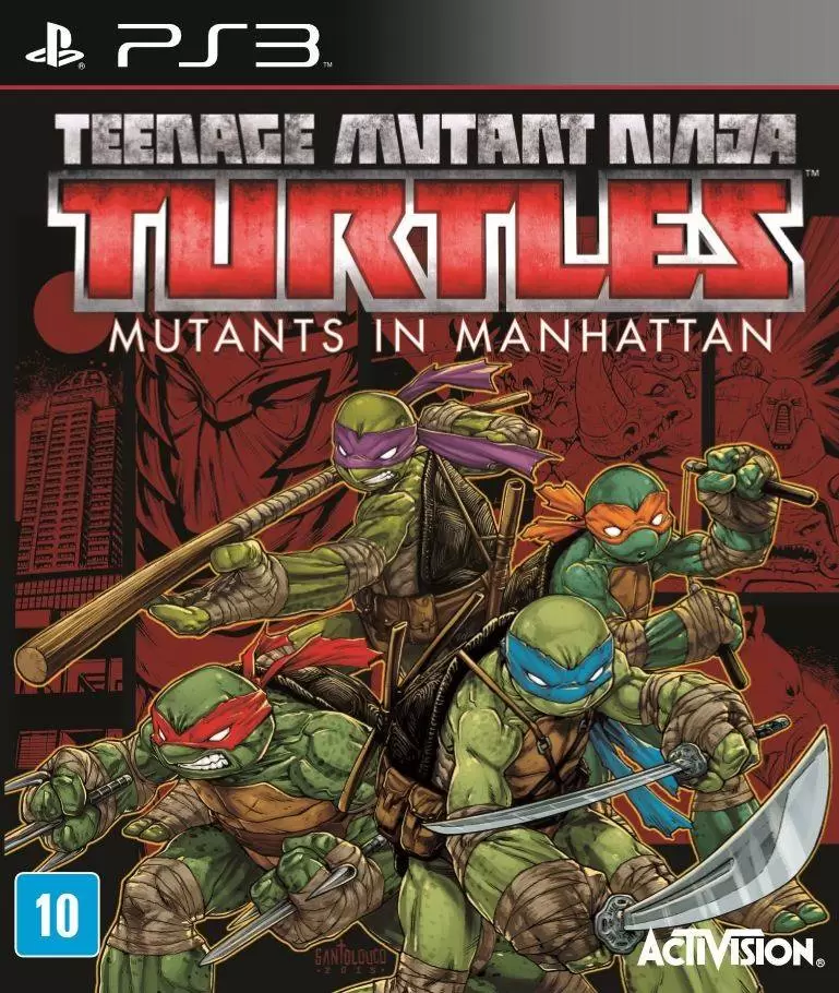 PS3 Games - Teenage Mutant Ninja Turtles: Mutants in Manhattan