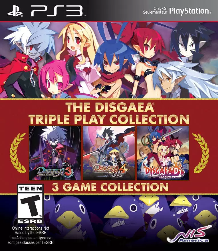 PS3 Games - The Disgaea Triple Play Collection