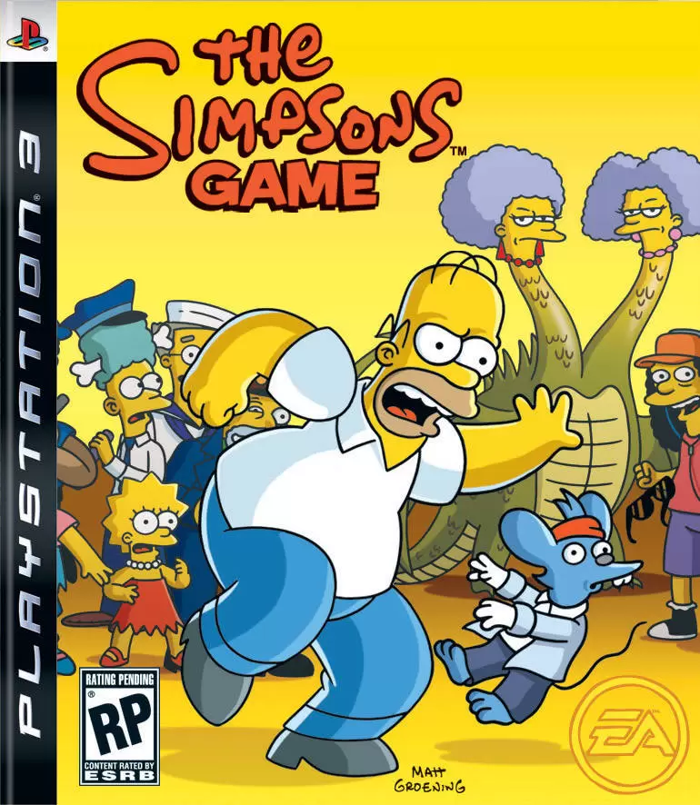 PS3 Games - The Simpsons Game
