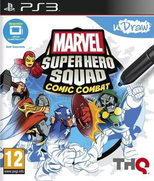 PS3 Games - Marvel Super Hero Squad: Comic Combat (uDraw)