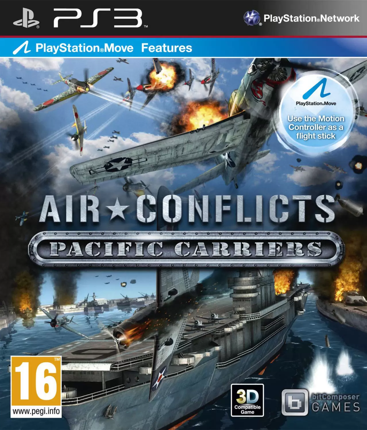 Jeux PS3 - Air Conflicts: Pacific Carriers