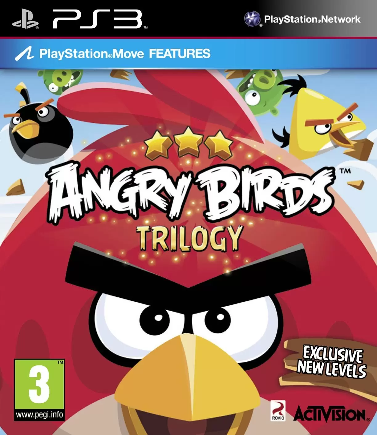 Jeux PS3 - Angry Birds Trilogy