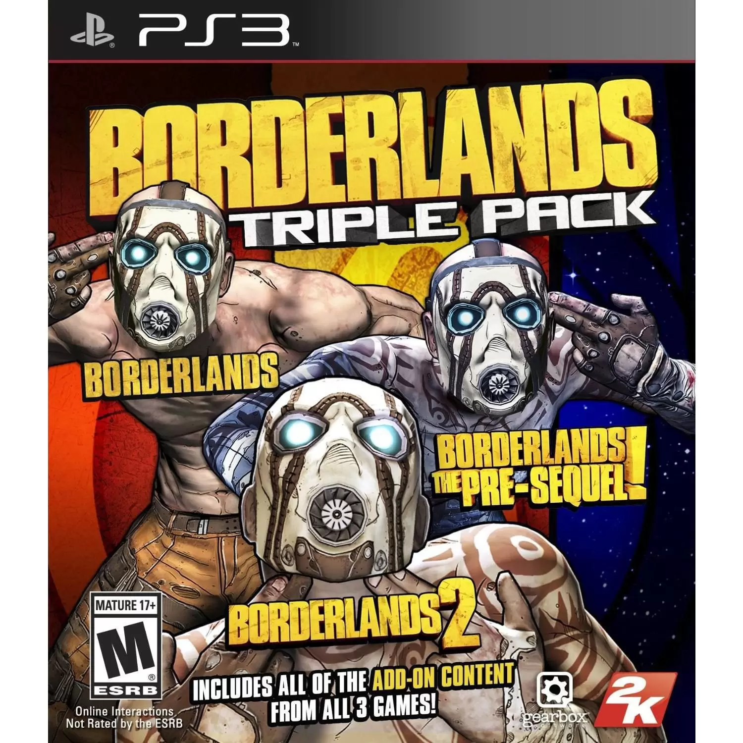 Jeux PS3 - Borderlands Triple Pack