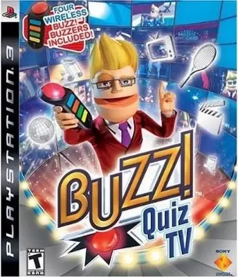 PS3 Games - Buzz! Quiz TV Bundle