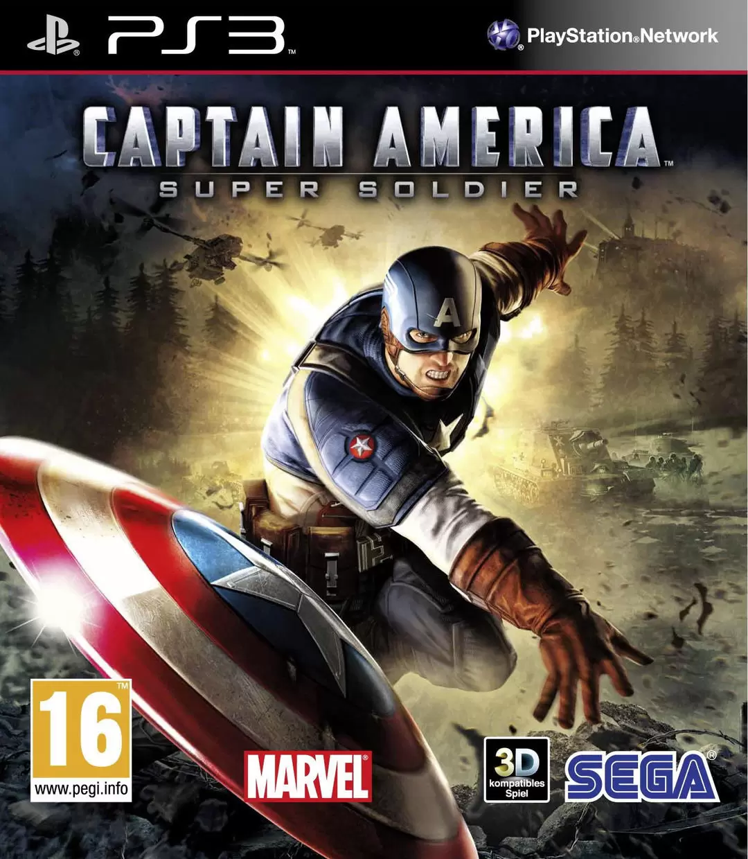 Jeux PS3 - Captain America: Super Soldier