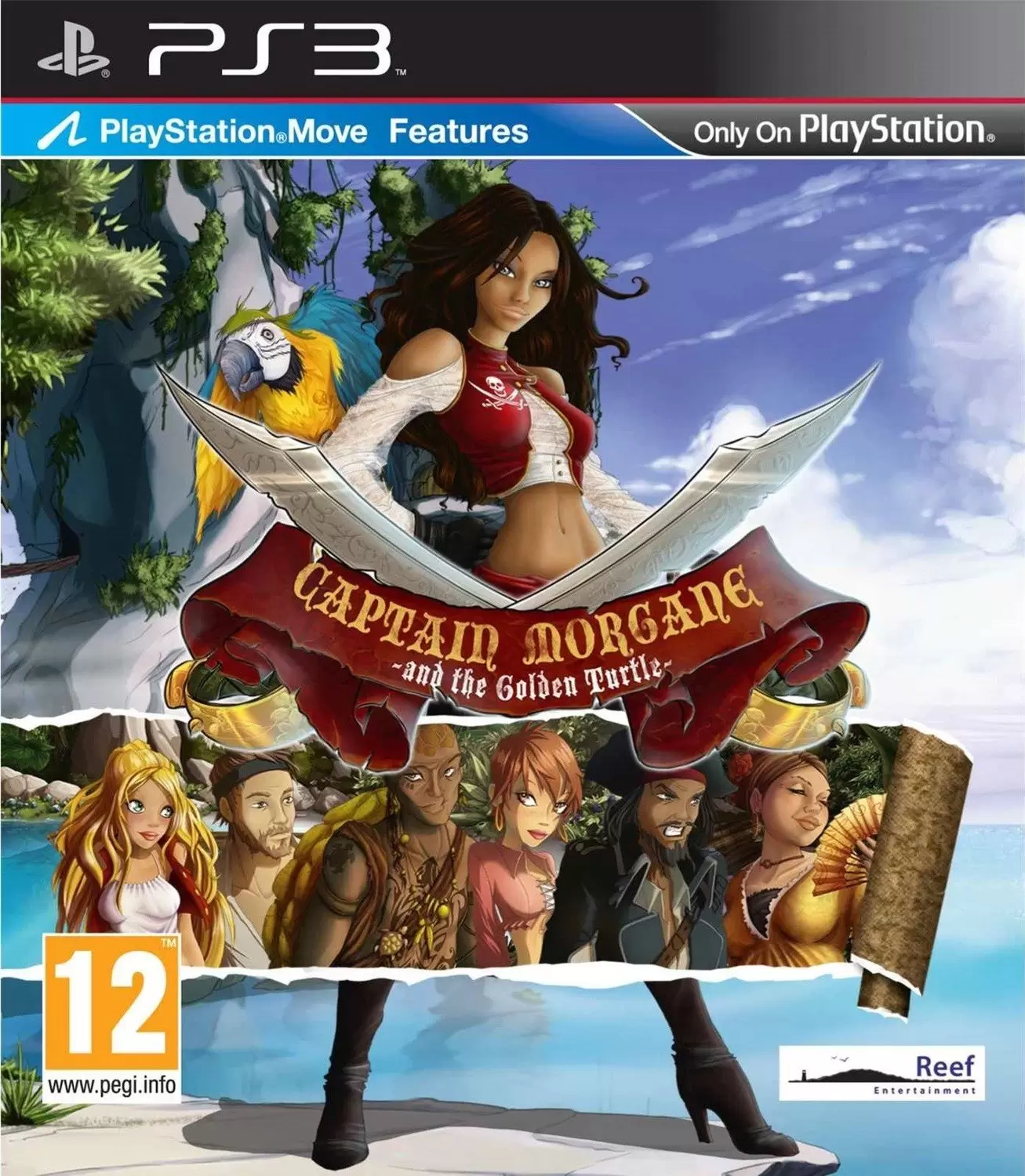 Jeux PS3 - Captain Morgane and the Golden Turtle