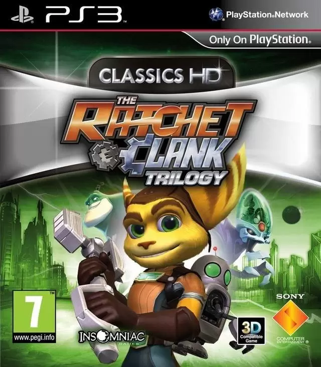 PS3 Games - Classics HD: The Ratchet & Clank Trilogy