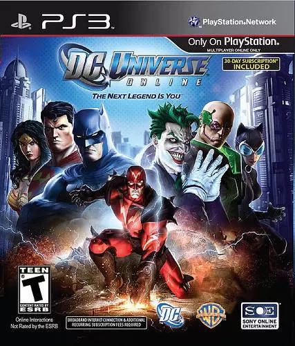 Jeux PS3 - DC Universe Online