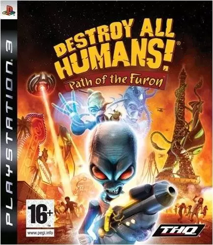 Jeux PS3 - Destroy All Humans! Path Of The Furon