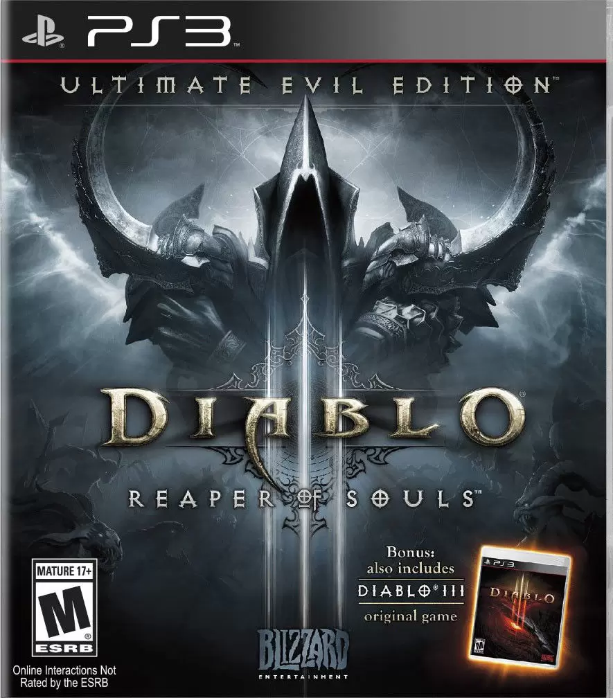 Jeux PS3 - Diablo III Reaper of Souls: Ultimate Evil Edition