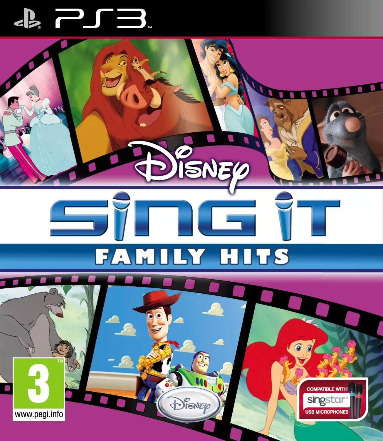 PS3 Games - Disney Sing It: Family Hits