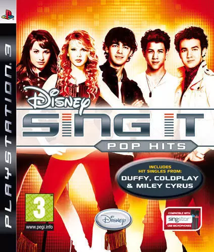 PS3 Games - Disney Sing It: Pop Hits